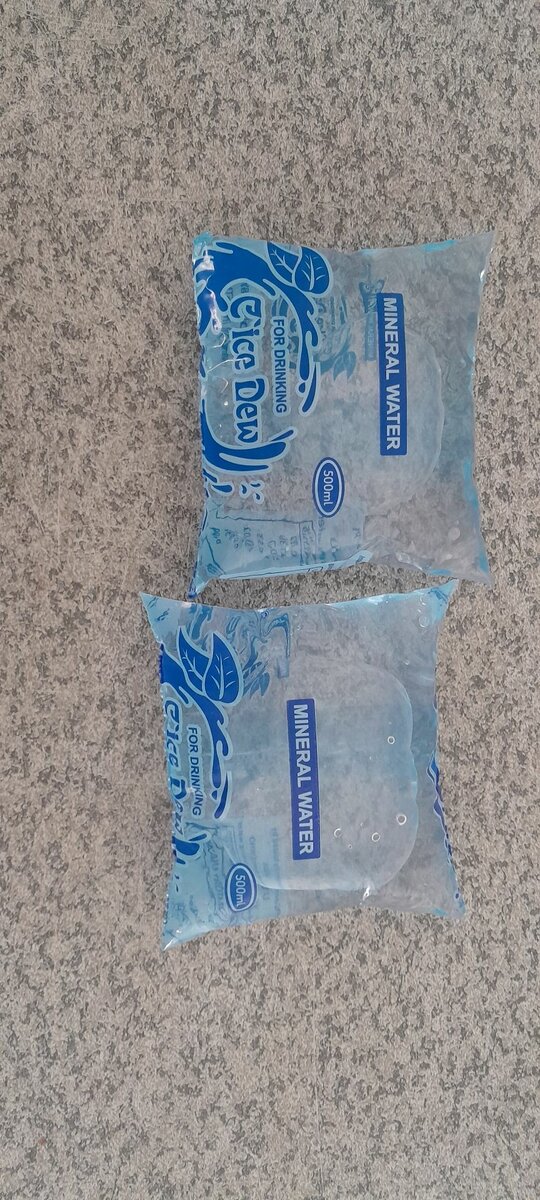 Water sachets