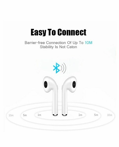 300mAh High-Quality Wireless Headphones I7Mini
