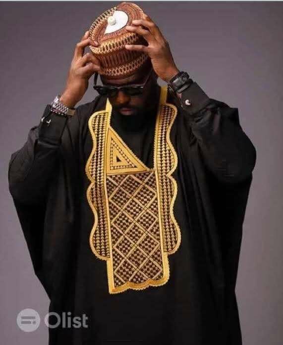 Boubou Homme Élégant africain