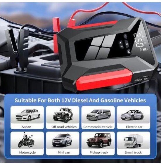 Compresseur d'air portable multifonction