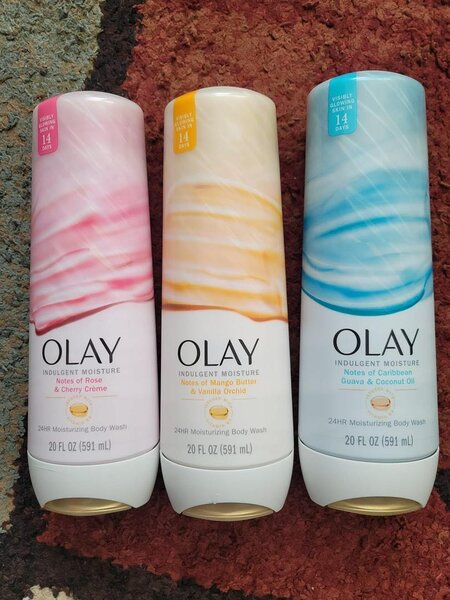 Olay indulgent moisture body wash
