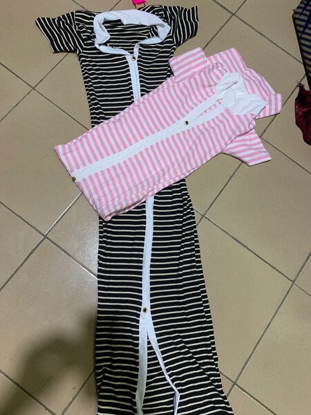 Pyjama unisexe à rayures