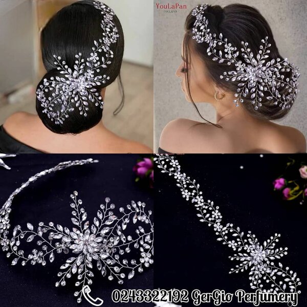Gorgeous Crystal Rhinestones Bridal Occassional Hair Acc