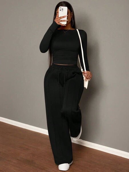 Tenue Décontractée Noire Femme