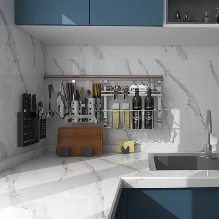 Adhésif marbre imperméable