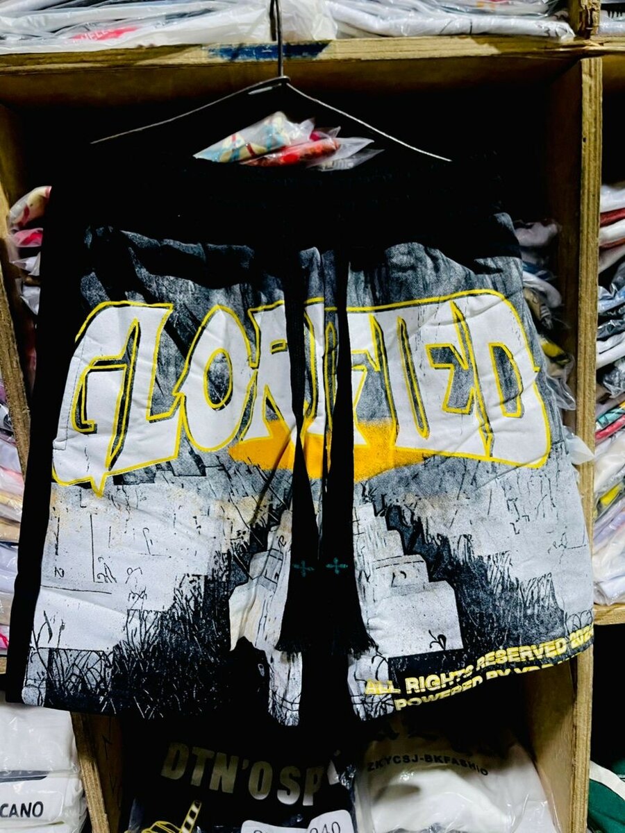 Shorts graphiques hommes tendance