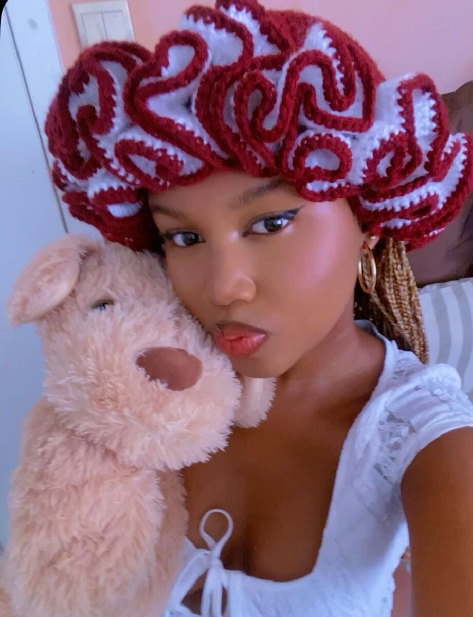 Chapeau en crochet élégant