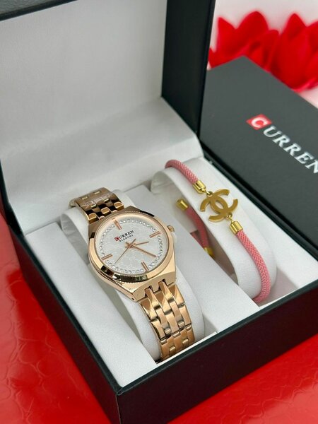 Montre CURREN Femme Or Rose