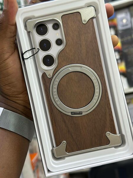 Coque en bois pour Samsung