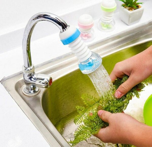 360 Rotary water saving kitchen faucet shower head bathroom