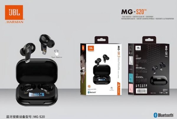 Écouteurs JBL MG-S20 Bluetooth
