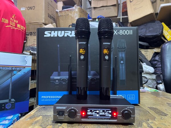 MICRO BALADEUR SHURE LX-800ll ORIGINAL