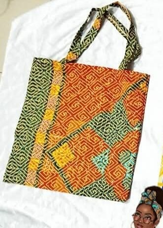 Sac Cabas Tissu Africain