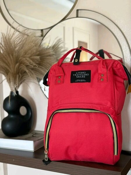 Sac à dos rouge tendance