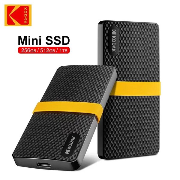 Mini Disque dur externe SSD Kodak 512 gb 