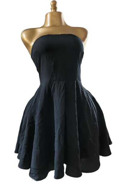 Robe bustier élégante noire