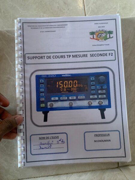 Support de Cours TP Mesure