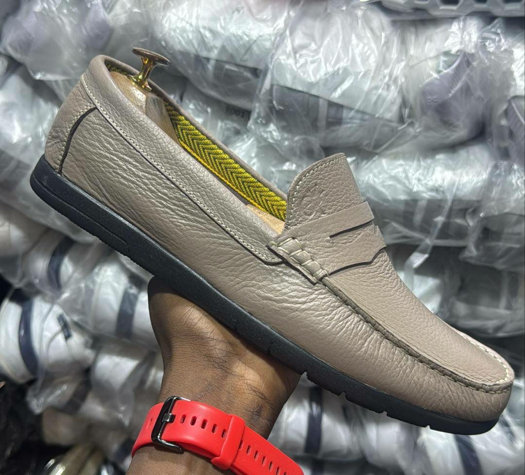 Mocassins élégants en cuir