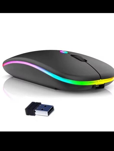 Souris Sans Fil LED RGB USB
