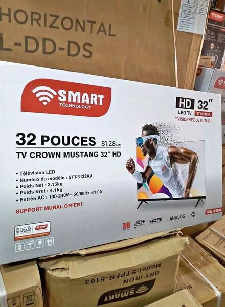 Télévision LED 32" HD Smart