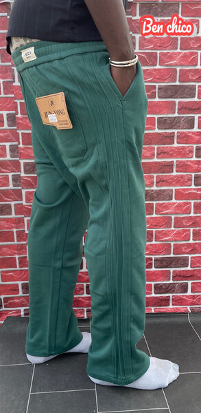 Pantalon vert décontracté