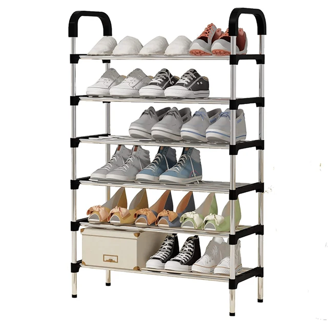 Étagère de chaussures 6 niveaux