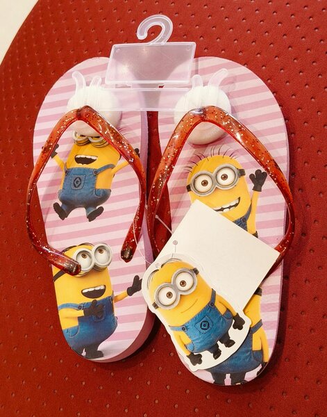 Tongs Enfants Minnie et Minions