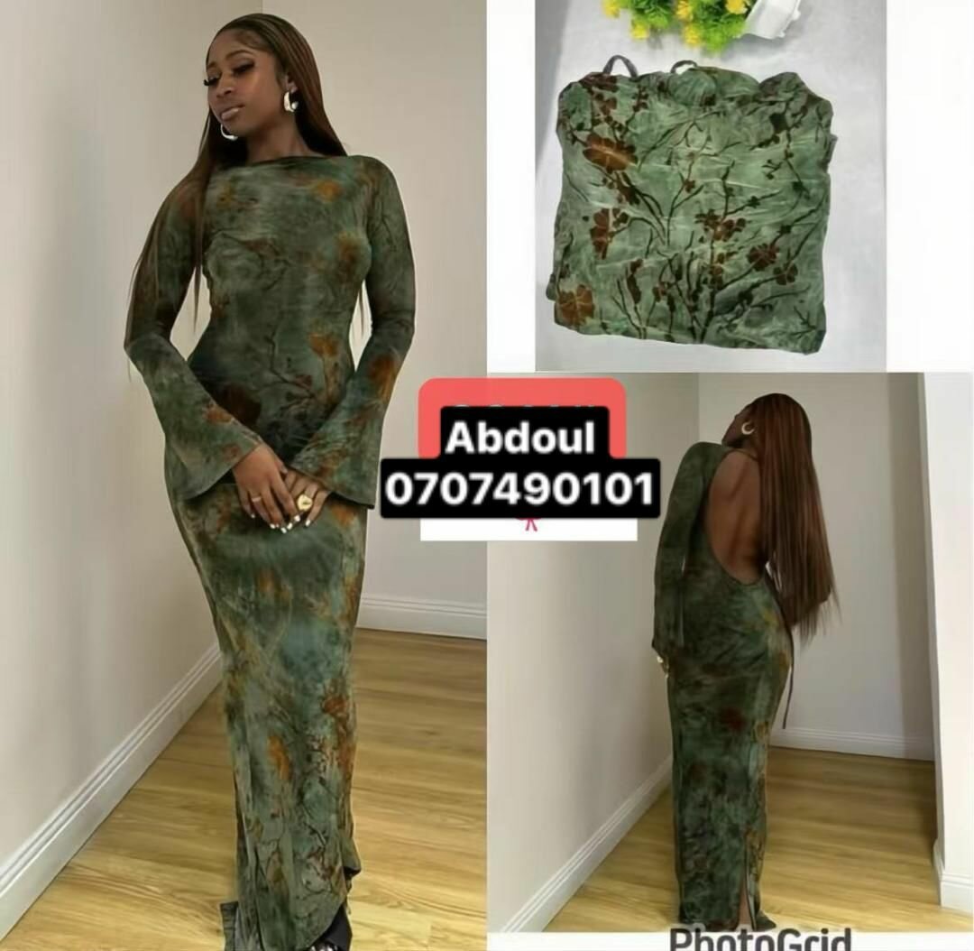 Robe Maxi Élégante Femme