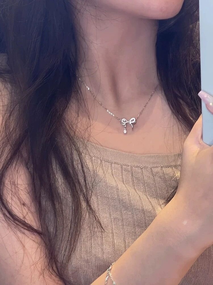 кулон бантик