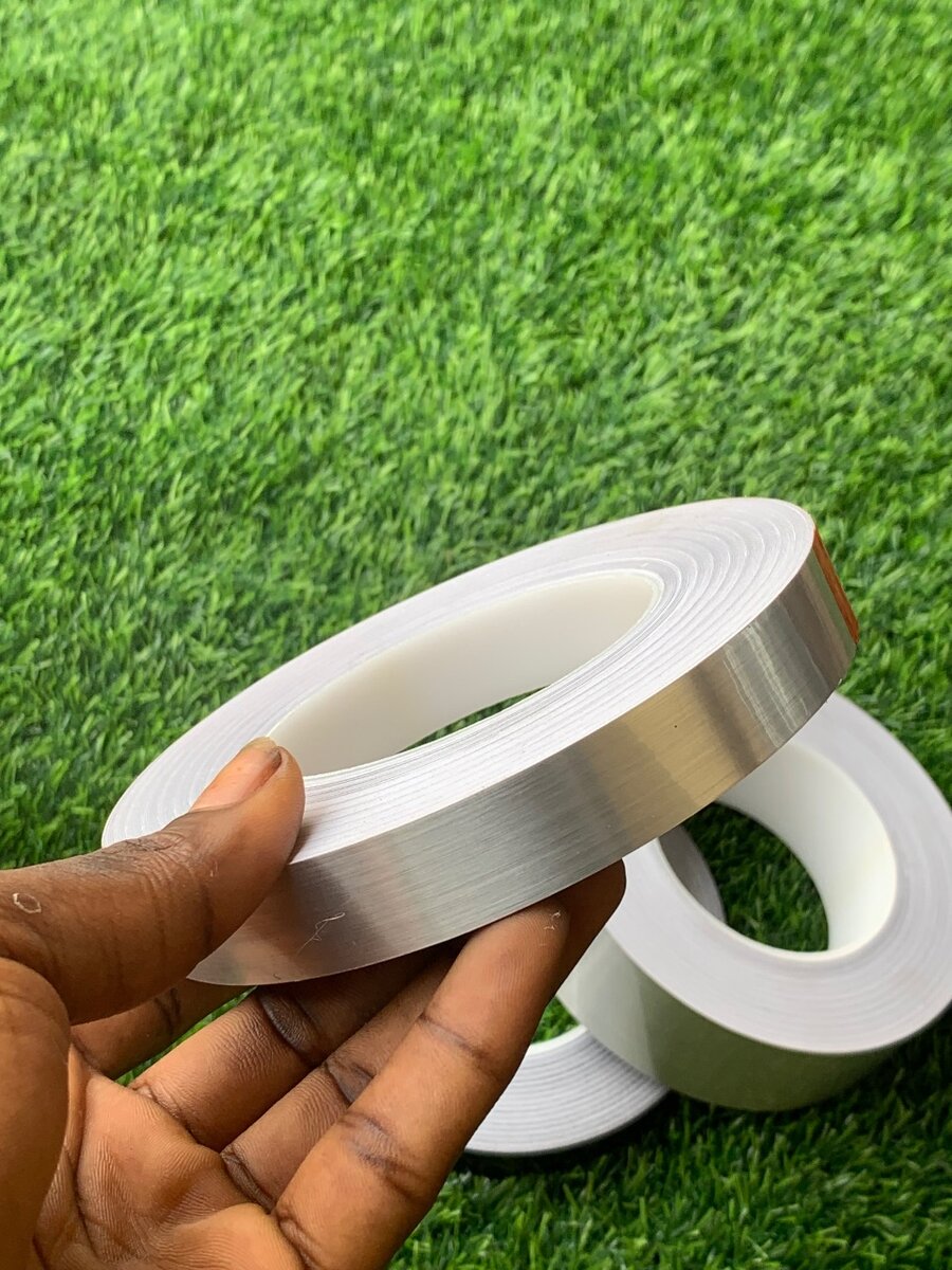 Silver, gold and black decorating sticker