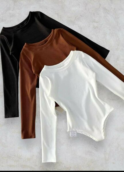 Body manches longues pour femmes