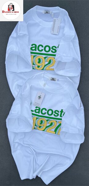 T-shirt blanc Lacoste 1927