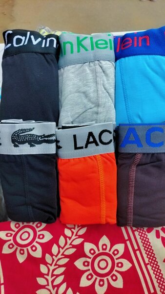 Lot de boxers pour hommes colorés