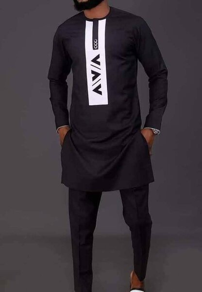 Ensemble Tunique Homme Noir