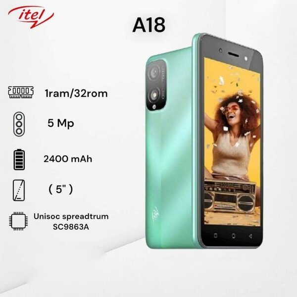 Itel A18 - 32GB - 1GB Ram