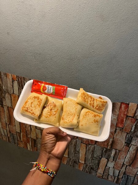 Crêpe jambon fromage