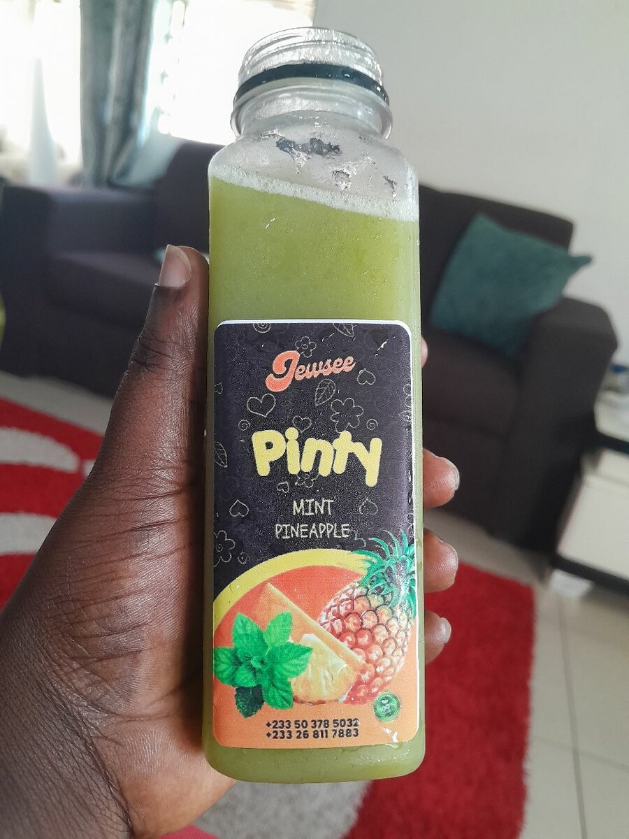 Pineapple Mint Juice