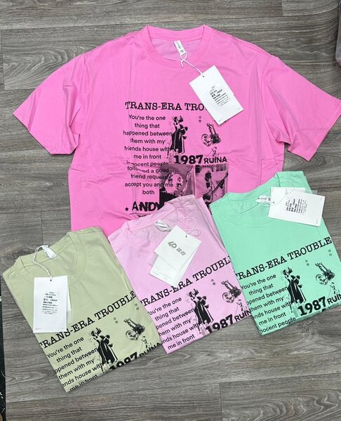 T-shirts tendance imprimés unisexes