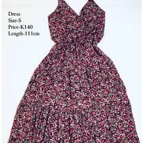 women's summer dress. colorful design