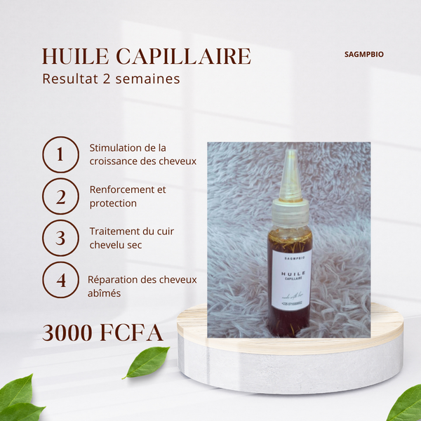 Huile capillaire
