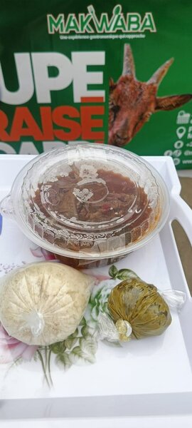 Makwaba Soupe + Attiéké