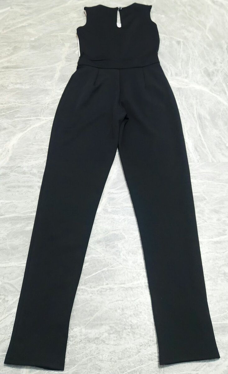 Women's Quiz Shoet Sleeve Jumpsuit