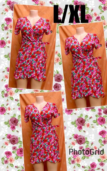 Robe Fleurie Taille L/XL