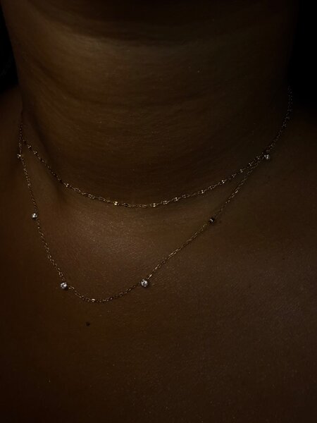 Collier Double Rang Élégant