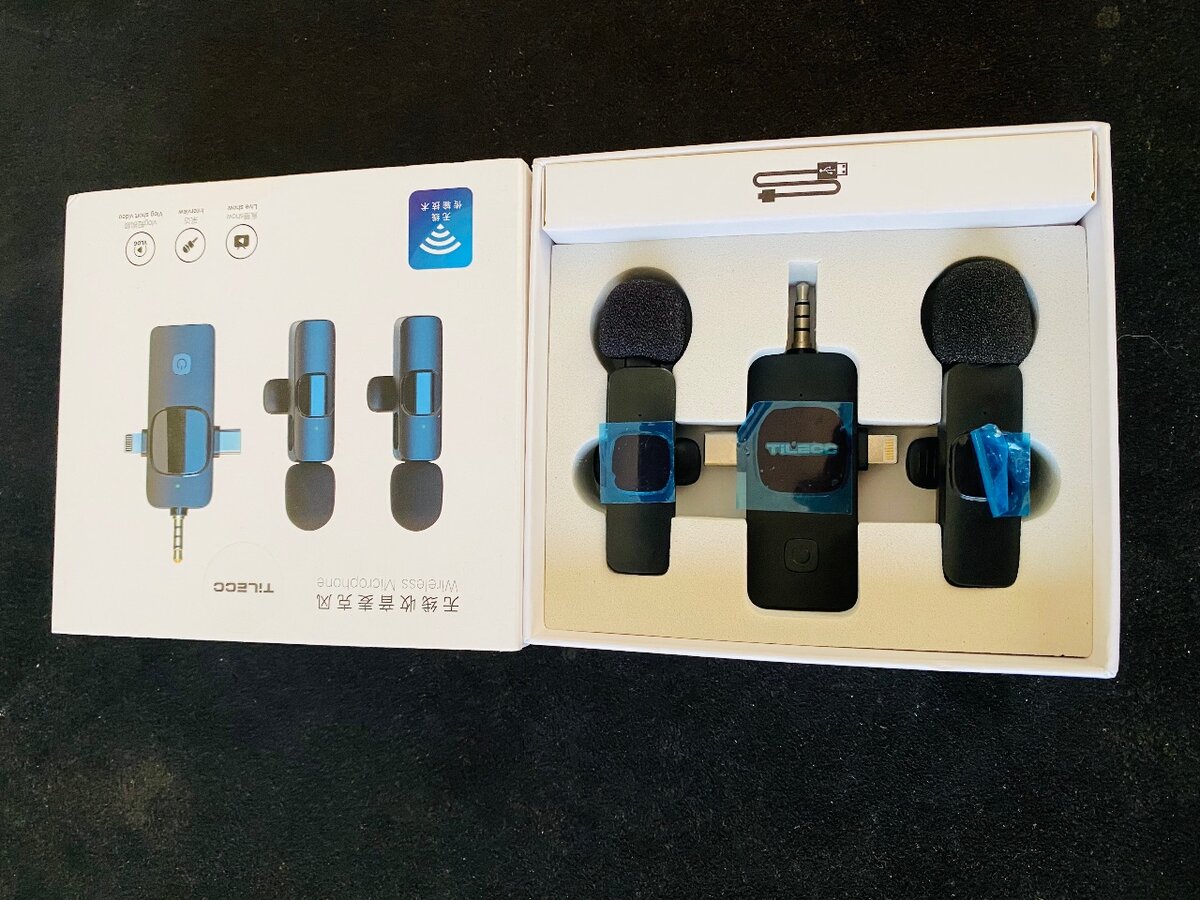 3in1 wireless mini Microphone