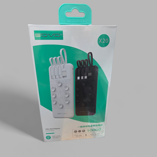 Portable Power Bank 10000mAh