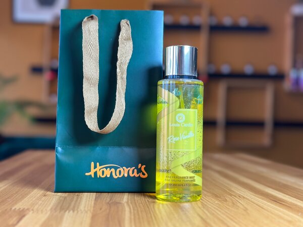 Rose Vanilla fragrance body mist