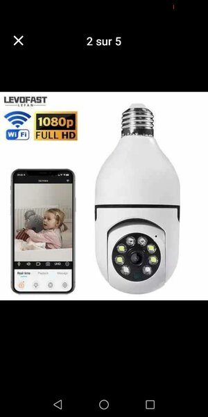 Caméra wifi 360 degrés