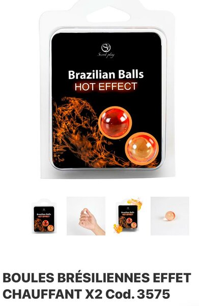 Boules Brésiliennes Effet Vibrant