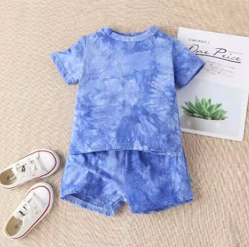 Ensembles Tie-Dye Enfants Colorés